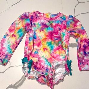 Posh Peanut Joplin One Piece Swim Suit 3T Girls Toddler